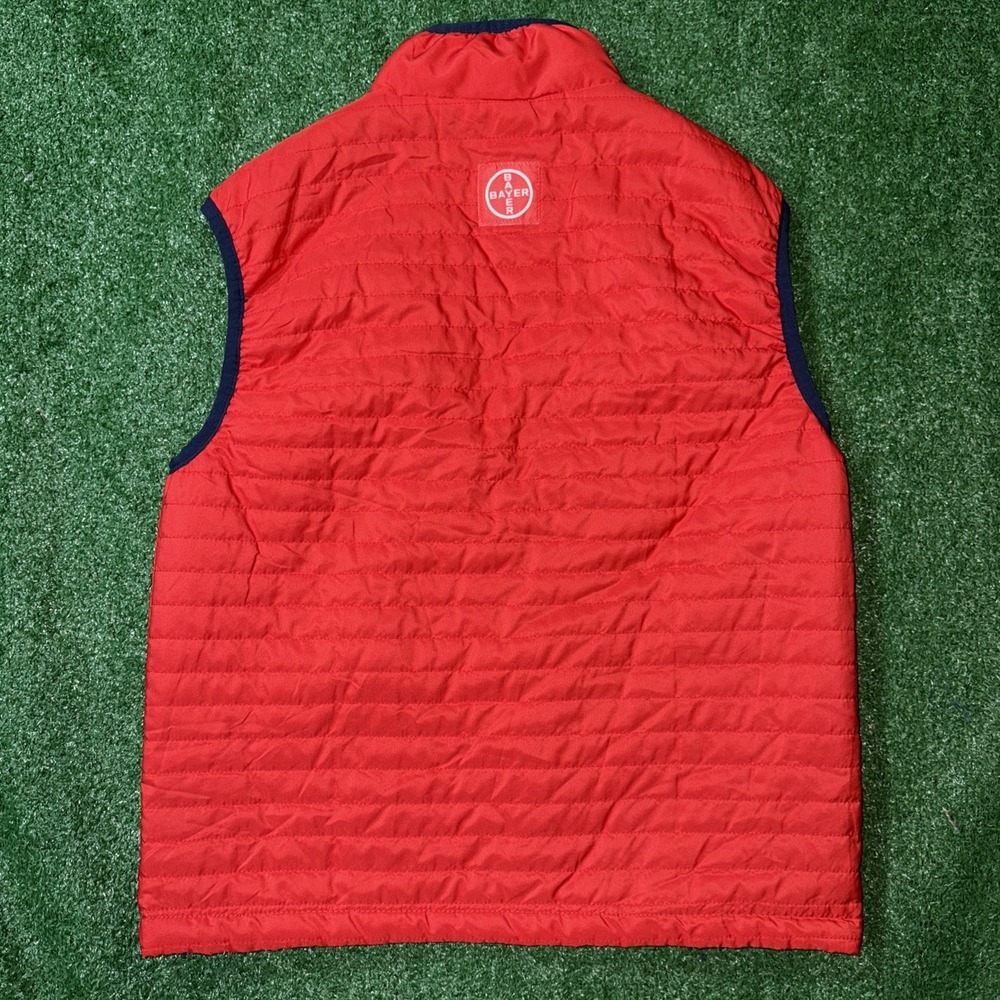 St. Louis Cardinals Puffer Vest XL Red Full Zip Bayer SGA Baseball Fan Gear - Picture 5 of 5